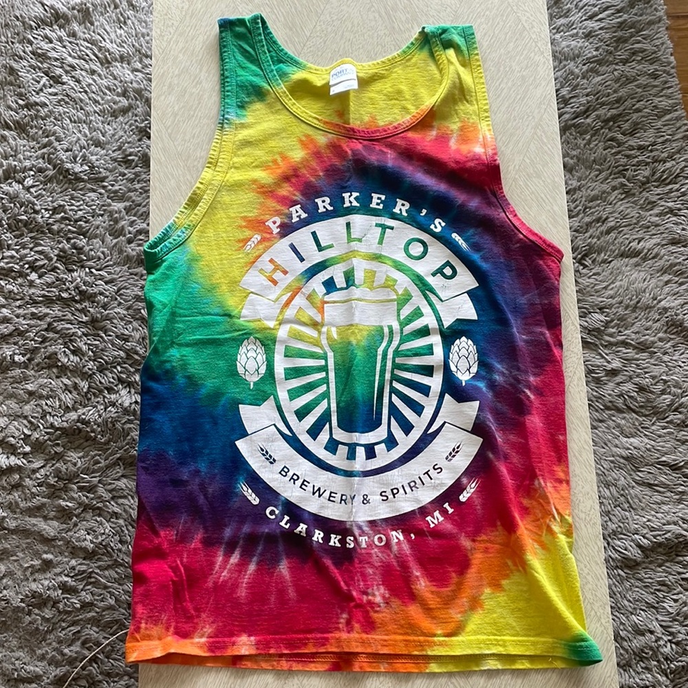 Parker’s Hilltop Brewery | Tie-dye Brewery Tank Top